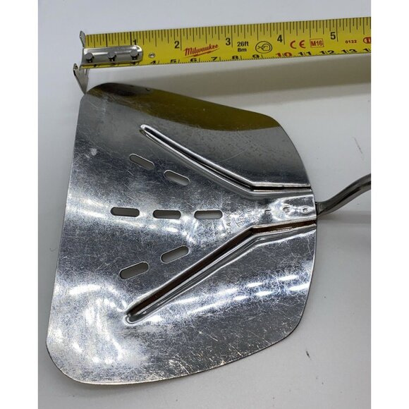 Foley Stainless Steel Wide Curved Slotted Spatula Turner Flipper Stainless USA - Picture 8 of 10